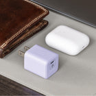 LOGiiX Vibrance Power Cube 30W USB-C Wall Charger - Lavender-6