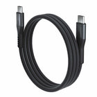 Statik MagStack Pro Charge/Sync Magnetic Cable USB-C to USB-C - 3.3 ft - Black-Fast Charging with Built-In Safety. Quickly charge up your phone, laptop, tablet, and other devices without damaging the battery. Instantly Organizes Itself. Automatically wraps up into a neat coil. No more fussing with messy wires