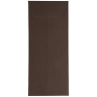 JAM Paper #14 Policy Envelopes, 5 x 11.5, Chocolate Brown Recycled, 1000 Pack (90094030B)-Chocolate brown