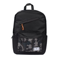 Habitu Travel Laptop Backpack - Black Camo-Spacious Interior: Multiple compartments ensure a nimble yet spacious backpack. Space specifically designed for carrying electronics as well as plenty of room to store office supplies, notebooks, and personal items