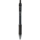 Zebra Sarasa Dry Gel Pens Retractable – 0.7 mm – Black – 4 Pack-Soft rubber grip indicates colour