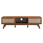 Modway Soma 60" TV Stand - Walnut-Weight Capacity: 192 lb