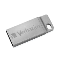 Verbatim Metal Executive 16 GB USB Flash Drive - Silver-16GB capacity