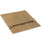 JAM Paper Kraft Portfolio with Elastic Closure Large - 11 x 15 x 3/8 - Natural Brown Recycled-Quantity: Sold Individually