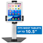 Mount-It! MI-3785 Universal Tablet Stand with Lock-Lifetime Limited Manufacturer Warranty