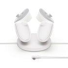 Meta Quest Compact Charging Dock for Meta Quest 3 and 3S - White-For Meta Quest 3 & 3S Headsets