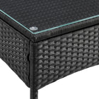 Manhattan Comfort Noli Modern Patio 2-Person Seating Group 3-Piece Set with End Table - Black/Cream-10