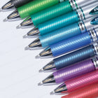 Pentel EnerGel Liquid Gel Refillable Grip Pen - Retractable - 0.7mm - Lime Green Ink-Lime Green
