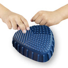 Bouncyband SensiPod Desk Fidget Toy - Blue-ANXIETY TOOL: Tension and stress are reduced as the soft flexible spikes, bumpy nobs, smooth ridges and crinkly sides provide hours of fidgety relief in the classroom, at home, and in the office.