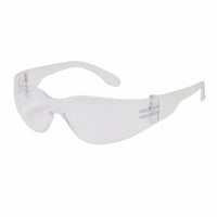 Forcefield Economy Safety Glasses - Clear-Polycarbonate clear lens safety glasses