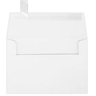 JAM Paper A4 Invitation Envelopes w/ Peel & Seal - White - 4 1/4" x 6 1/4" - 50 Pack-Perfect for all occasions: if you’re looking for an envelope for baby shower or wedding invitations, holiday cards, pregnancy announcements, rsvps, thank-you cards, save the dates, and more, our a4 lux paper envelope is an excellent option. these square flap envelopes are also perfect for direct mail, letters, postcards, and 4” x 6” photos so you can depend on them for special mailing needs.