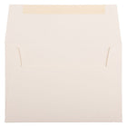 JAM Paper - Enveloppes d'invitation Strathmore A8 - 5,5 po x 8,125 po - Vélin blanc naturel - paquet de 50 (191205I)-Taille : A8 (5,5 x 8,125 pouces)