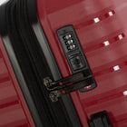 Air Canada Jasper 28" Hardside Check-in Spinner Luggage  - Red-Locking retractable push-button trolley handle
