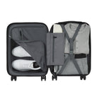 Bugatti The Classic Carry-on Hardside Luggage - Blue-Reinforced top handle