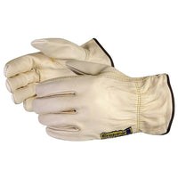 Superior Glove, Works Ltd. Gloves Goatskin Drivers w/Key Thumb, Size S, 6 Pack (378GKTA-S)-Size : Small