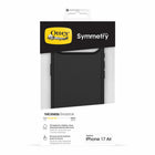 OtterBox Symmetry Compatible with MagSafe Case with Camera Control for iPhone 17 Air - Black-Raised edges around the camera protect against hard hits