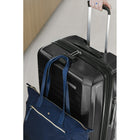Samsonite Quest-X Spinner Large Expandable - 31.5" - Black-Mounted TSA-approved lock provides added security for your belongings