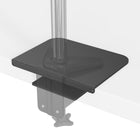 ShoppingAll - Plaque de renfort de bureau en acier pour supports d'écran - Noir-Les plaques ont une épaisseur de 0,25cm (0,1") les plaques sont fabriquées en acier robuste pour protéger les moniteurs de tout dommage et de toute rayure.
