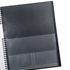 Brownline 2027 14-Month Monthly Planner CoilPro Hard Cover - 11" x 8-1/2" - Black-English