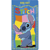 DateWorks 2026-2027 Monthly Pocket Planner - 3.5" x 6.5" - Stitch - Bilingual-6.5" x 3.5" size perfect for on the go planning