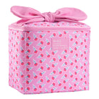 Fir + Fresh Luna Bow Lunch Bag - Pink Pring-The wide opening makes for easy packing, unpacking, and interior cleaning