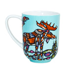 Oscardo Moose by John Rombough Porcelain Mug - 485ml-Microwave & Dishwasher Safe - Made for convenient everyday use and effortless cleaning