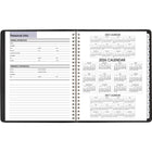 AT-A-GLANCE - Agenda hebdomadaire/mensuel de direction 2026 - 8 3/4 po H x 6 7/8 po l - noir - anglais-Recharge offerte (G545-50)