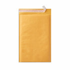 Staples #0 Bubble Envelope with QuickStrip Flap - 6" L x 9" W - Kraft Brown - 12 Pack-QuickStrip closure allows for easy use and a more efficient seal without the need for moisture
