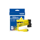 Brother Genuine LC506XXLYS Ink Cartridge - Super High Yield - Yellow -Super high yield ink cartridges, print up to 2,500 pages 