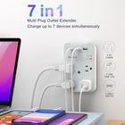 ShoppingAll Huntkey Multi Plug Outlet Extender Surge Protector Splitter with 4 Outlets and 3 USB Ports - 2 Pack-6