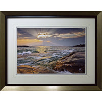 Calm Before the Storm by Andrew Collett - Framed Print - 39" x 30"-High-quality art print professionally matted and framed