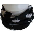 Cool Canuck Chill Tube Cooling Neck Gaiter - Black with Canada Print - 2 Pack-This product is Made in Canada
