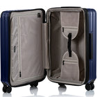 CHAMPS Element  3-Piece Expandable Hardside Luggage Set - Navy-Expansion on all 3 pcs