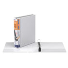 QuickFit Pro Heavy Duty Binder - Single Touch Pin-Lock - 1.5" - White - 6 Pack-1.5"