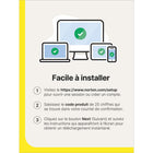 Norton - 360 Platnium logiciel antivirus - 20 appareils - abonnement d'un an [téléchargement]-Aidez Vos Proches À Rester En Sécurité: Les contrôles parentaux aident vos enfants à se protéger des menaces en ligne lorsqu’ils utilisent des Pc ou des téléphones intelligents. Pour Pc Windows uniquement