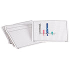 Didax Write-On/Wipe-Off Graphing Mats - Set of 10-A great dry-erase graphing resource!