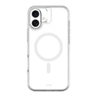 AXS Crystal Shield D3O Case Made with Recycled Materials Magsafe Compatible for Apple iPhone 16 Plus - Clear-Anti-UV material offers a crystal clear design displaying the original design of your phone