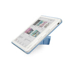 Kobo Libra Colour SleepCover Case - Dusk Blue-Built-in stand lets your eReader stand on its own in portait or landscape mode