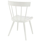 Modway Sutter Wood Dining Side Chair - White - 2 Pack-8