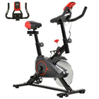 Soozier Upright Exercise Bike - Magnetic Resistance Stationary Bike with LCD Display-Caters to your fitness needs including body shaping, body building and training your waist, hips, legs and arms   