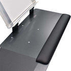 Intekview Ideal Keyboard Tray - 25" x 10" - Left-Handed - Copy Holder-±15° tilt adjustment