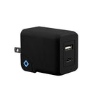 BlueDiamond 30W SmartCharge Fast Charger - 1x USB-C PD, 1x USB-A-Simultaneously, it provides power up to 12W over USB-A and 18W over USB-C PD for fast charging.