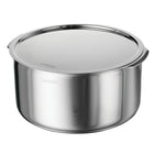 Tramontina - Utsava Casserole couverte en acier inoxydable à 3 couches-Conçu pour la célébration : construction à 3 couches assurant une cuisson rapide et uniforme pour des repas partagés