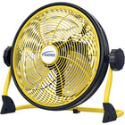 Matrix Industrial 12" Rechargeable Indoor/Outdoor Fan with USB port-Includes a lithium-ion battery and charger cable