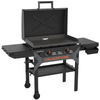 Blackstone - 28" Gril original forgé avec capot en fer-Plaque de plancha Omnivore de 28 po