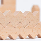 Educational Advantage - Blocs en zigzag - Ensemble de 30-Les pièces sont épaisses et faciles à saisir – chacune mesure 2 cm de largeur