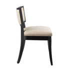 Modway Pristine Upholstered Fabric Dining Chairs - Beige - 2 Pack-Assembly Required