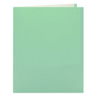 Staples Twin Pocket Portfolio - Letter Size - Mint-No fastener