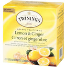 Twinings – Sachets de tisane Citron & Gingembre, paq./50-Pour savourer la pleine saveur de nos thés, faites bouillir l’eau et versez sur le thé. Infusez de 2 à 4 minutes ou selon votre goût