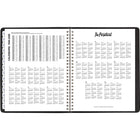 AT-A-GLANCE 2026 Executive Weekly/Monthly Planner - 8-3/4" H x 6-7/8" W - Black - English-Improved paper resists ink bleed